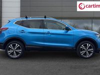 Used Nissan Qashqai N-Connecta 110 HP (80 kW) 2017 Blue SUV