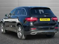 Used Mercedes GLC220 AMG line 170 HP (125 kW) 2019 Black SUV