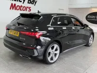 Used Audi A3 S-Line 110 HP (80 kW) 2020 Black Sedan