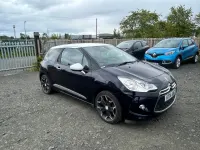 Begagnad Citroën DS3 2014 Blå Halvkombi