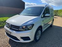 Used VW Caddy Trendline 102 HP (75 kW) 2019 White MPV