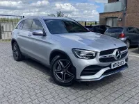 Used Mercedes GLC220 AMG line 194 HP (142 kW) 2019 Silver SUV
