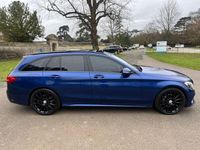 Used Mercedes C220 AMG Line Premium Plus 2016 Blue Estate
