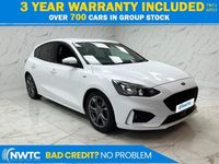 Used Ford Focus ST-Line 125 HP (91 kW) 2019 White Hatchback