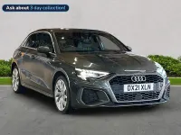 Used Audi A3 Sportback S-Line 204 HP (150 kW) 2021 Grey Hatchback