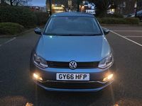 Used VW Polo Match 2016 Blue Hatchback