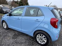 Used Kia Picanto 83 HP (61 kW) 2018 Blue Hatchback