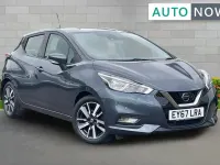 Used Nissan Micra Acenta 90 HP (66 kW) 2017 Grey Hatchback