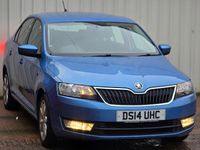 Used Skoda Rapid SE 2014 Blue Hatchback