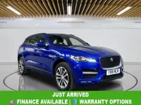Second-hand Jaguar F-Pace R-Sport 180 CP (132 kW) 2018 Albastru SUV