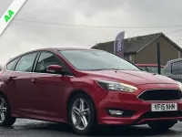Used Ford Focus Zetec 120 HP (88 kW) 2015 Red Hatchback