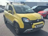 Used Fiat Panda Cross Cross 2014 Yellow Hatchback