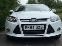 Used Ford Focus Zetec 2014 White Hatchback