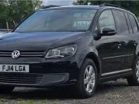 Used VW Touran 2014 Black MPV