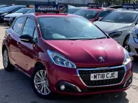 Usado Peugeot 208 Allure 2018 Vermelho Citadino
