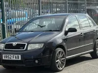 Used Skoda Fabia vRS 130 HP (95 kW) 2004