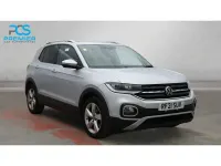 Used VW T-Cross SEL 2021 Silver SUV