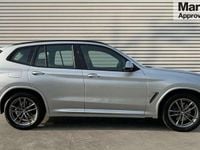 Used BMW X3 M Sport 292 HP (214 kW) 2021 Silver SUV