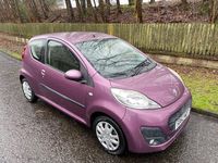 Used Peugeot 107 Active 68 HP (50 kW) 2012 Purple Hatchback