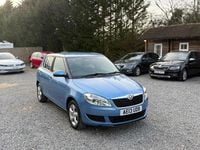 Used Skoda Fabia SE 2013 Blue Hatchback