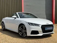 Used Audi TTS S-Line 310 HP (228 kW) 2016 White Cabriolet