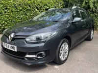 Used Renault Mégane GrandTour Dynamique 110 HP (80 kW) 2014 Grey Estate