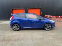 Used Ford Fiesta ST-Line 140 HP (102 kW) 2016 Blue Hatchback