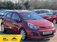 Used Kia Rio 75 HP (55 kW) 2014 Red Hatchback