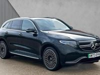 Used Mercedes EQC400 AMG Line Premium 300 kW (408 HP) 2023 Obsidian black metallic SUV