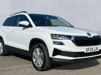 Used Skoda Karoq SE 150 HP (110 kW) 2025 Moon white metallic SUV