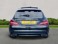 Used Mercedes CLA220 AMG line 2017 Black Coupe