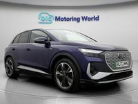 Used Audi Q4 e-tron S-Line 150 kW (204 HP) 2022 Blue SUV