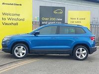 Used Skoda Karoq SE 115 HP (84 kW) 2020 Blue SUV