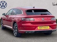 Usado VW Arteon R-line 218 HP (160 kW) 2021 Vermelho Carrinha