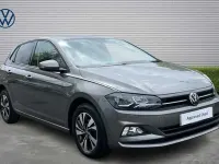 Begagnad VW Polo Match 95 HK (69 kW) 2021 Grå Halvkombi