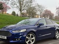 Used Ford Mondeo Titanium 2016 Blue Sedan