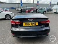 Used Audi A3 Cabriolet Design 110 HP (80 kW) 2017 Black Cabriolet