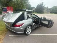 Used Mercedes SLK200 AMG 2012 Silver Cabriolet