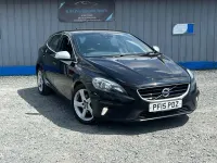Used Volvo V40 R-Design 2015 Black Hatchback