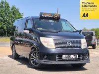 Used Nissan Elgrand 2007 Black MPV
