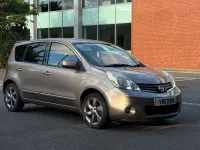 Used Nissan Note N-TEC 86 HP (63 kW) 2011 Beige Hatchback