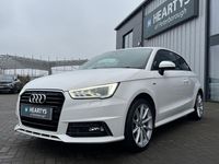 Used Audi A1 S-Line 125 HP (91 kW) 2015 White Hatchback