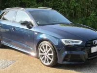 Used Audi A3 Sportback Black Edition 150 HP (110 kW) 2017 Blue Hatchback