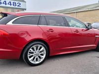 Begagnad Jaguar XF 2013 Röd Kombi