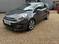 Used Kia Rio 90 HP (66 kW) 2016 Grey Hatchback