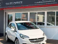 Used Vauxhall Corsa 75 HP (55 kW) 2018 White Hatchback