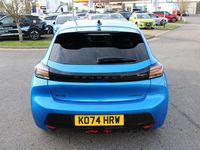 Used Peugeot 208 Allure 99 HP (72 kW) 2025 Blue Hatchback