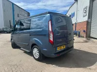 Used Ford Transit Custom Limited 130 HP (95 kW) 2018 Blue Van