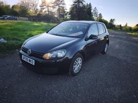 Used VW Golf VI S 110 HP (80 kW) 2009 Black Hatchback