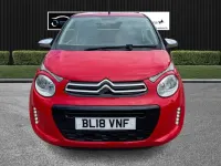 Used Citroën C1 Flair 82 HP (60 kW) 2018 Red Hatchback